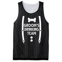 Grooms Drinking Team Funny Wedding Suit Mesh Reversible Basketball Jersey Tank