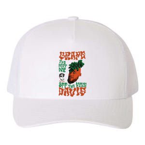 Grape Davis The Best Wr And Burt Off The Vine Yupoong Adult 5-Panel Trucker Hat