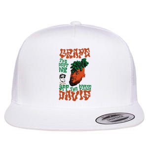 Grape Davis The Best Wr And Burt Off The Vine Flat Bill Trucker Hat