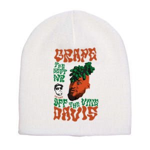 Grape Davis The Best Wr And Burt Off The Vine Short Acrylic Beanie