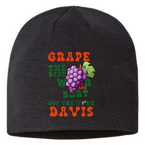 Grape Davis The Best Wr And Burt Off The Vine Sustainable Beanie