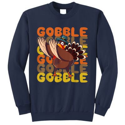 Gobble Dabbing Turkey Thanksgiving Day Pilgrim BoysShirtsShirt Sweatshirt