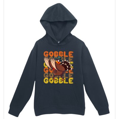 Gobble Dabbing Turkey Thanksgiving Day Pilgrim BoysShirtsShirt Urban Pullover Hoodie