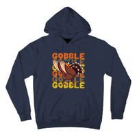 Gobble Dabbing Turkey Thanksgiving Day Pilgrim BoysShirtsShirt Tall Hoodie