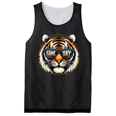 Game Day Thanksgiving Tiger Cool Touchdown American Football Mesh Reversible Basketball Jersey Tank