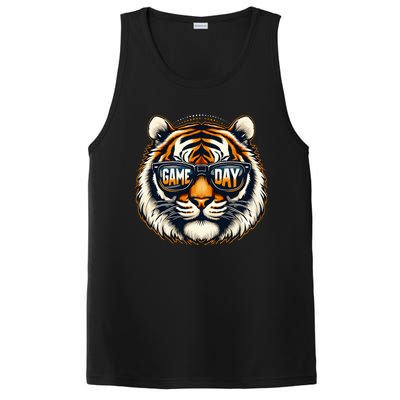 Game Day Thanksgiving Tiger Cool Touchdown American Football PosiCharge Competitor Tank