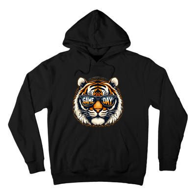 Game Day Thanksgiving Tiger Cool Touchdown American Football Tall Hoodie