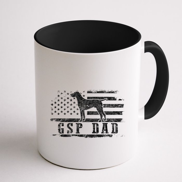 Gsp Dad Usa American Flag German Shorthaired Pointer Dog Mug