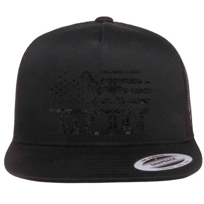 Gsp Dad Usa American Flag German Shorthaired Pointer Dog Flatbill Hat