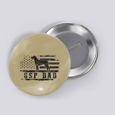 Gsp Dad Usa American Flag German Shorthaired Pointer Dog Button