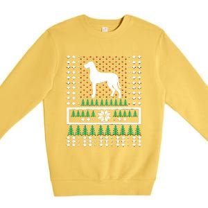 Great Dane Ugly Christmas Premium Crewneck Sweatshirt