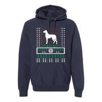 Great Dane Ugly Christmas Premium Hoodie