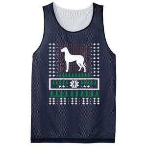 Great Dane Ugly Christmas Mesh Reversible Basketball Jersey Tank