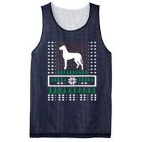 Great Dane Ugly Christmas Mesh Reversible Basketball Jersey Tank