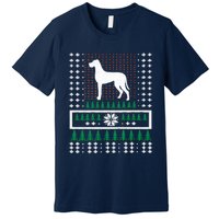 Great Dane Ugly Christmas Premium T-Shirt