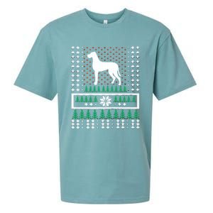 Great Dane Ugly Christmas Sueded Cloud Jersey T-Shirt