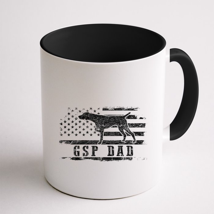 Gsp Dad Usa American Flag German Shorthaired Pointer Dog Mug