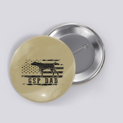 Gsp Dad Usa American Flag German Shorthaired Pointer Dog Button