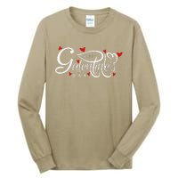 Galentine's Day Valentine's Day Female Friendship Galentines Tall Long Sleeve T-Shirt