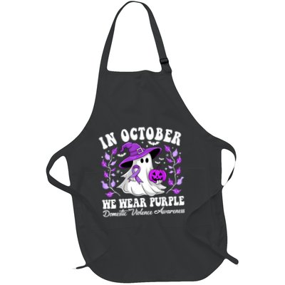 Groovy Domestic Violence Awareness Women Support Squad Apron