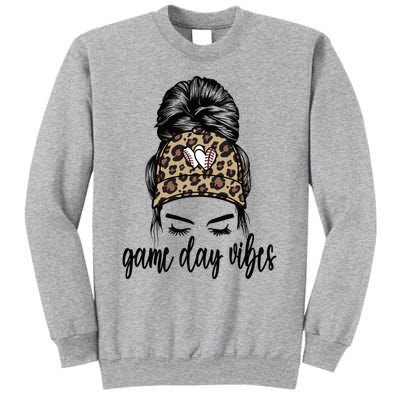 Game Day Vibes Baseball Game Day Gift Sweatshirt