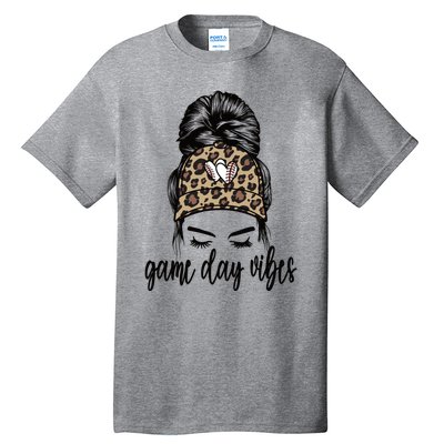 Game Day Vibes Baseball Game Day Gift Tall T-Shirt