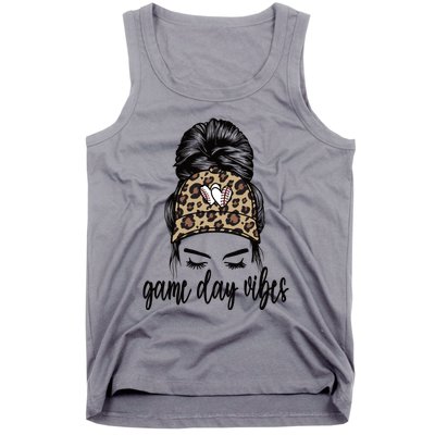 Game Day Vibes Baseball Game Day Gift Tank Top