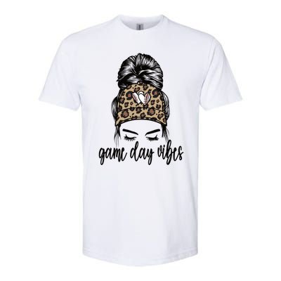 Game Day Vibes Baseball Game Day Gift Softstyle CVC T-Shirt