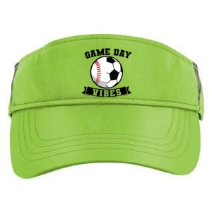 Game Day Vibes Baseball Gift Adult Drive Performance Visor