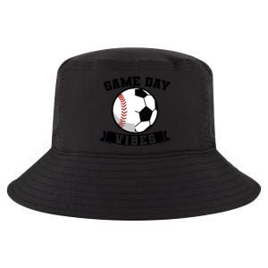 Game Day Vibes Baseball Gift Cool Comfort Performance Bucket Hat