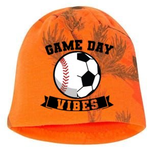 Game Day Vibes Baseball Gift Kati - Camo Knit Beanie