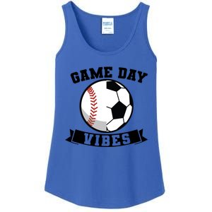 Game Day Vibes Baseball Gift Ladies Essential Tank