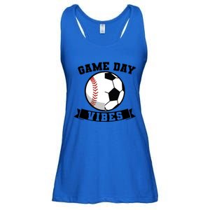 Game Day Vibes Baseball Gift Ladies Essential Flowy Tank