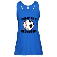 Game Day Vibes Baseball Gift Ladies Essential Flowy Tank