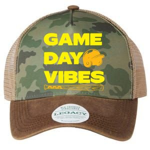 Game Day Vibes Funny Baseball Meaningful Gift Legacy Tie Dye Trucker Hat