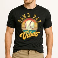 Game Day Vibes Retro Baseball Season Players And Fans Design Gift Cooling Performance Crew T-Shirt