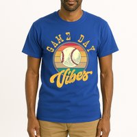 Game Day Vibes Retro Baseball Season Players And Fans Design Gift Tall T-Shirt