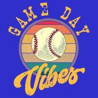 Game Day Vibes Retro Baseball Season Players And Fans Design Gift Tall T-Shirt