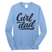 Girl Dad Vintage Gift Long Sleeve Shirt