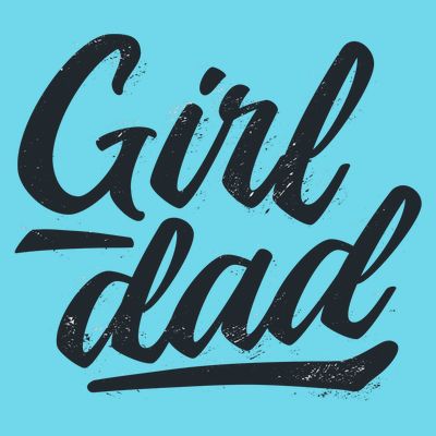 Girl Dad Vintage Gift T-Shirt