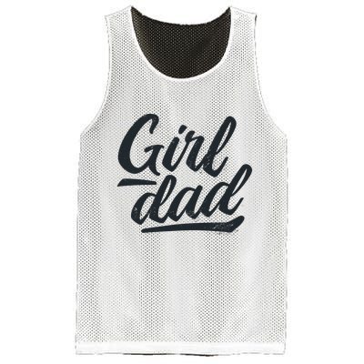 Girl Dad Vintage Gift Mesh Reversible Basketball Jersey Tank