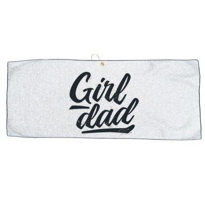 Girl Dad Vintage Gift Large Microfiber Waffle Golf Towel