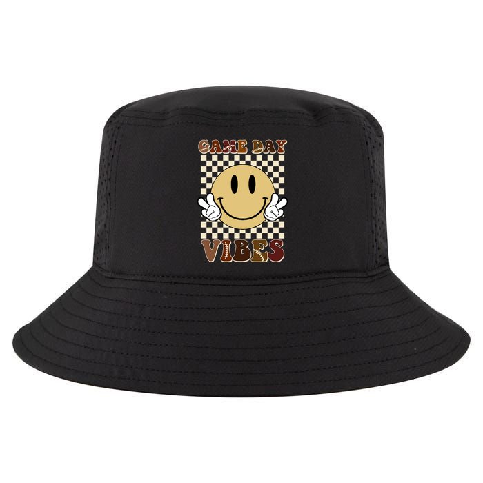 Game Day Vibes Retro Smile Football Cool Comfort Performance Bucket Hat