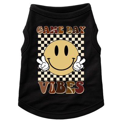 Game Day Vibes Retro Smile Football Doggie Tank