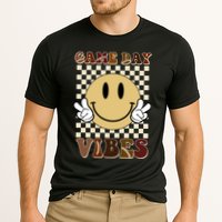 Game Day Vibes Retro Smile Football Performance Shirt