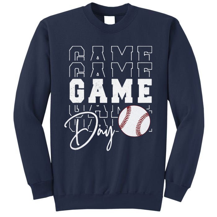 Game Day Vibes Baseball Mom Baseball Life Sweatshirt