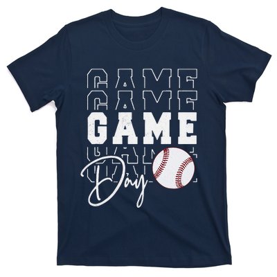 Game Day Vibes Baseball Mom Baseball Life T-Shirt