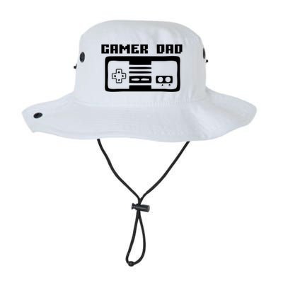 Gamer Dad Video Game Player Gift Funny Retro Vintage Gaming Gift Legacy Cool Fit Booney Bucket Hat