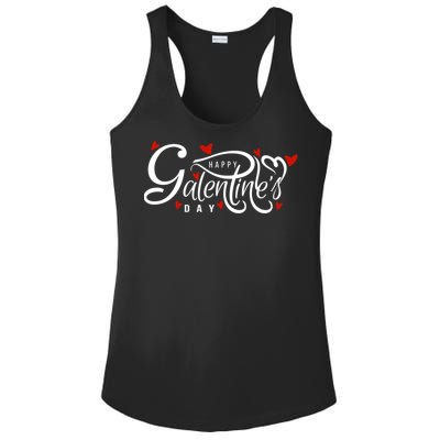 Galentine's Day Valentine's Day Female Friendship Galentines Funny Gift Ladies PosiCharge Competitor Racerback Tank