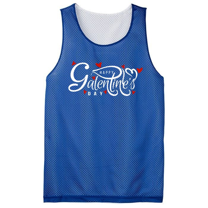 Galentine's Day Valentine's Day Female Friendship Galentines Funny Gift Mesh Reversible Basketball Jersey Tank